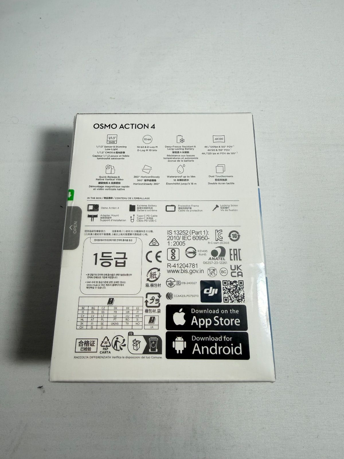  DJI Osmo Action 4 Essential Combo エッセンシャルコンボ その他 アクションカメラ ウェアラブルカメラ本体