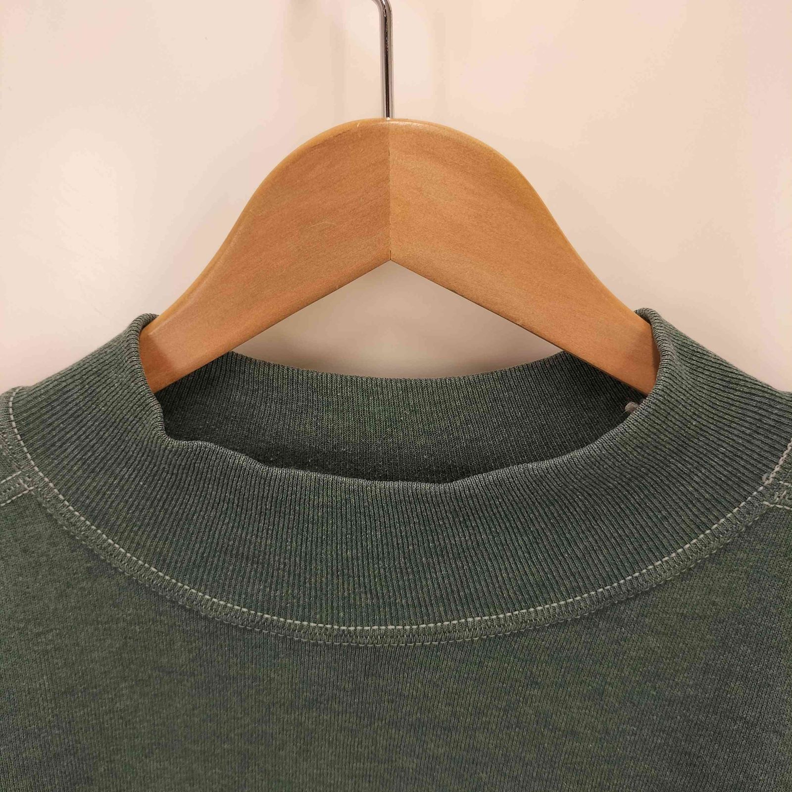 ユーズドフルギ USED古着 ラグラン キャラクタープリント クルーネック