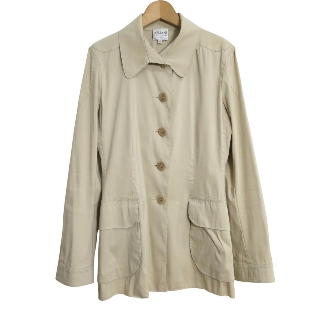 美品 ARMANI COLLEZIONI アルマーニコレツィオーニ サイズ42 ダメージ
