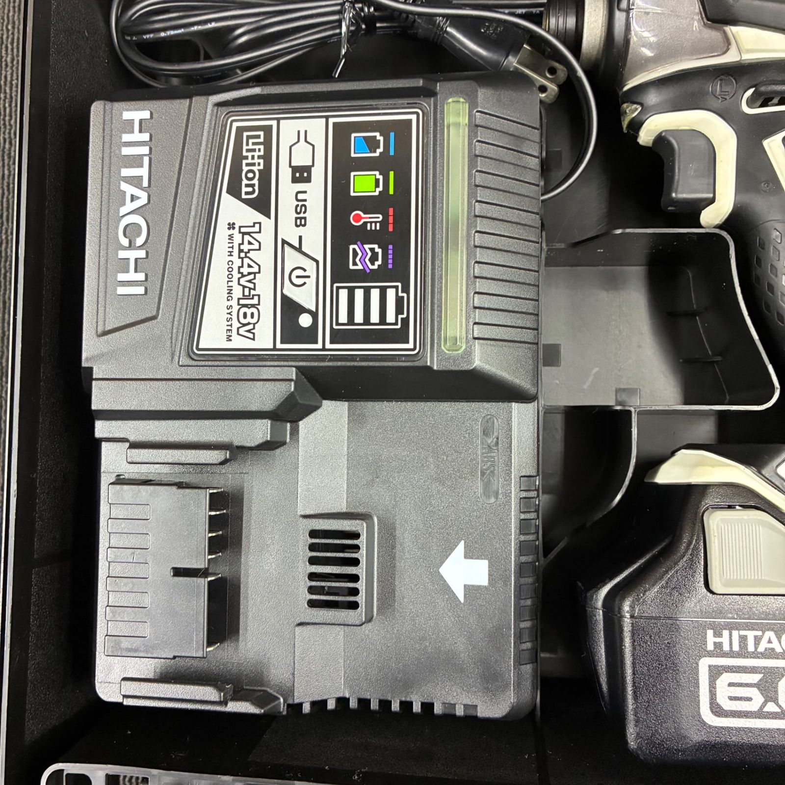 状態良好 ハイコーキ HIKOKI コードレスインパクトドライバー 2 LYPK S