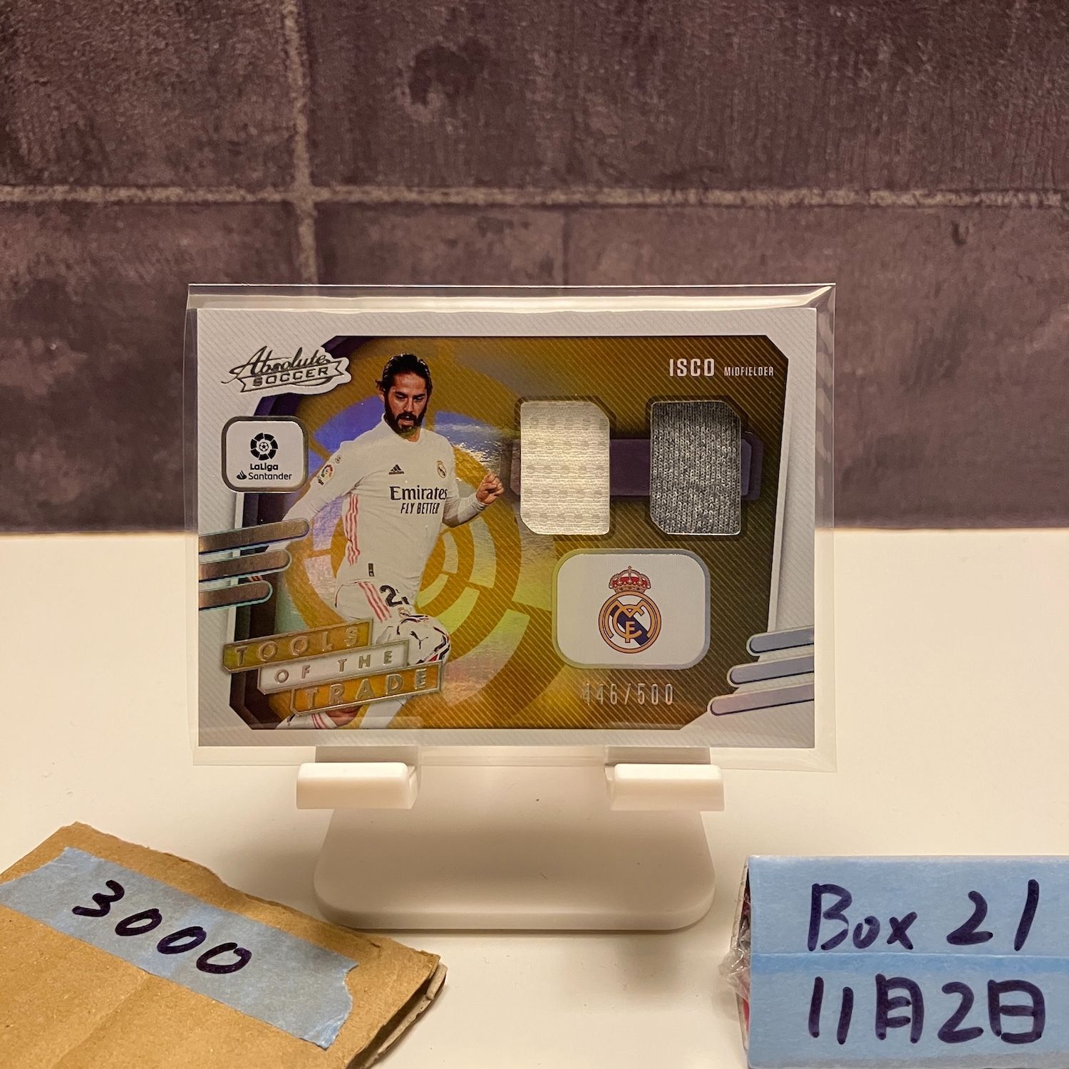 2020-21 Panini Chronicles Absolute Isco 446/500 REAL MADRID Tools