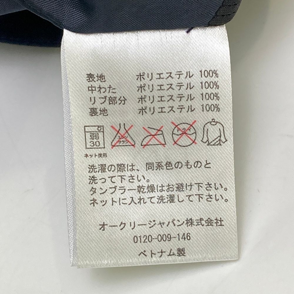 サイズ：M OAKLEY オークリー 422134JP 中綿パンツ 総柄 ネイビー系