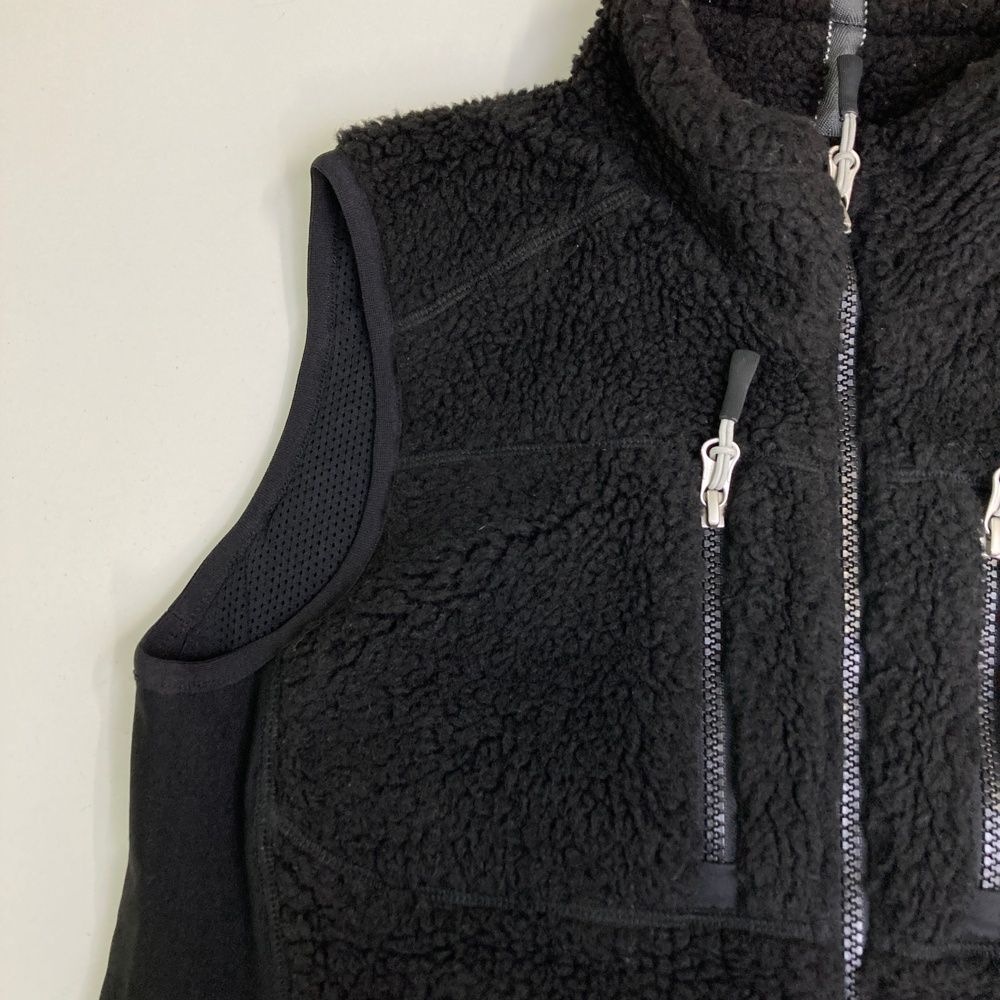 サイズ：XS BRIEFING GOLF ブリーフィング ボア ジップベスト ブラック