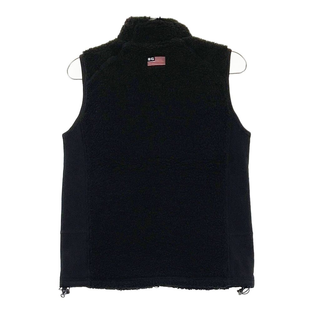 サイズ：XS BRIEFING GOLF ブリーフィング ボア ジップベスト ブラック