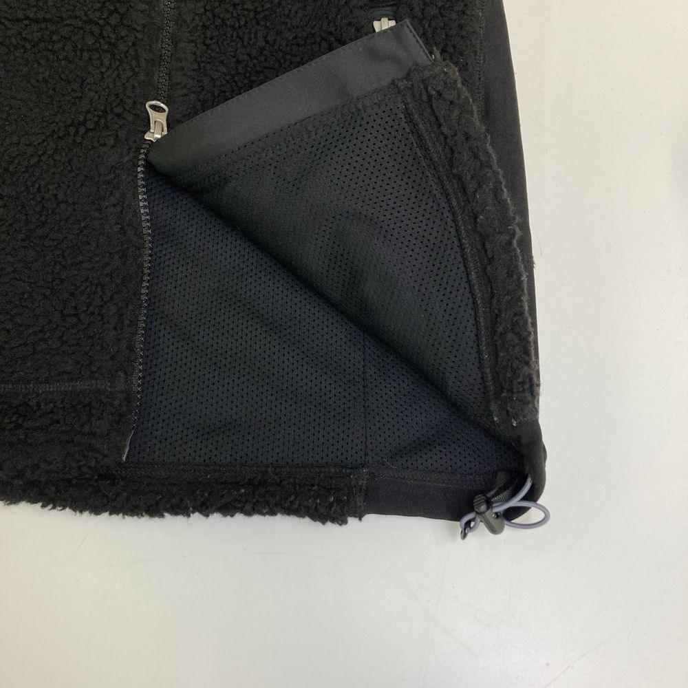 サイズ：XS BRIEFING GOLF ブリーフィング ボア ジップベスト ブラック