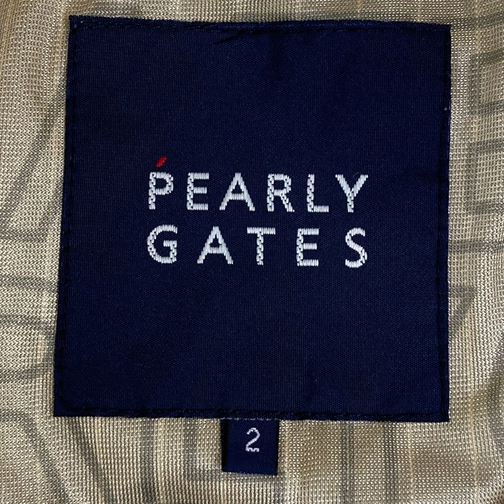 サイズ：2 PEARLY GATES パーリーゲイツ 蓄熱 ジップジャケット