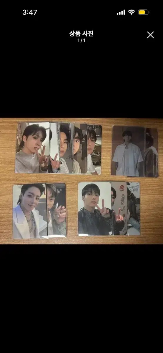 ゴールデン ジョングク JUNGKOOK JK グク トレカ