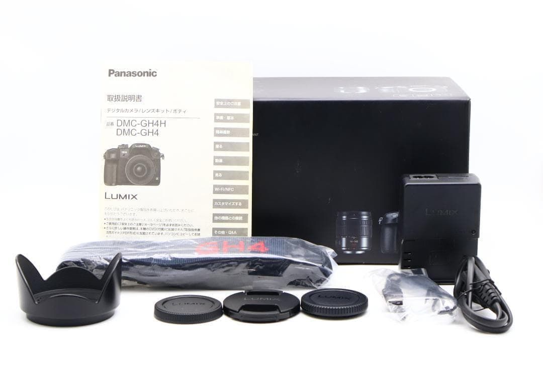 完動品 Panasonic LUMIX G DMC-GH4H ショット数1986 - メルカリ