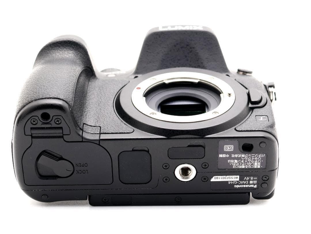 完動品 Panasonic LUMIX G DMC-GH4H ショット数1986 - メルカリ