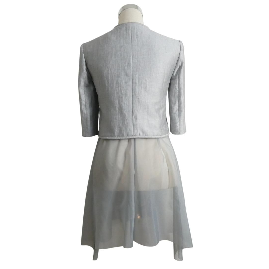 極美品 エンポリオアルマーニ EMPORIO ARMANI ノーカラージャケット