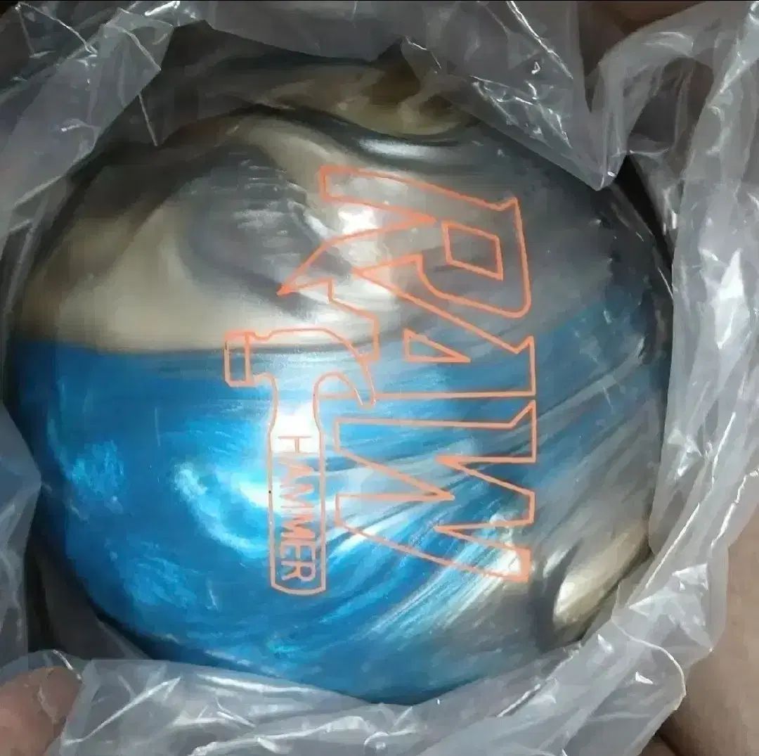 11 パウンド 球 HAMMER ハンマー ロー ブルーシルバー白 ボーリング