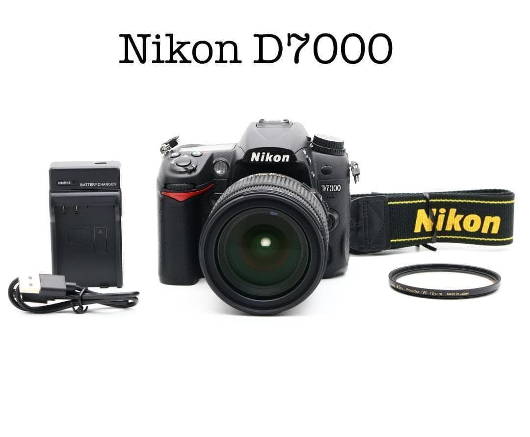 □完動品 Nikon D7000 デジタル一眼レフ ショット数12669 - メルカリ