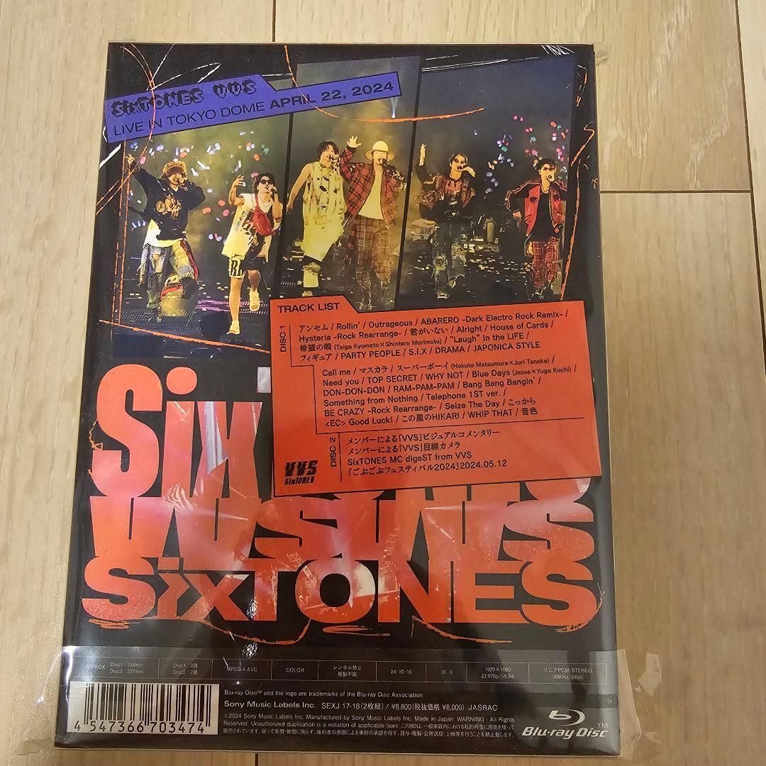 新品 未開封SixTONES VVS 初回盤 Blu-ray(2枚組) - メルカリ
