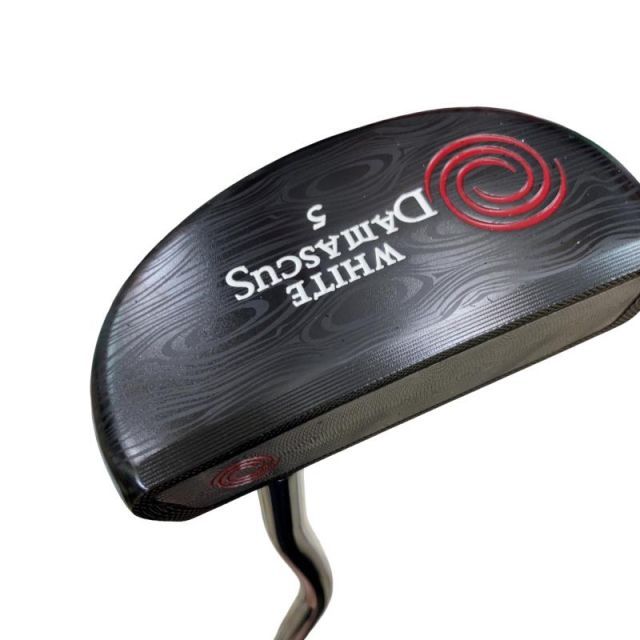 中古】 オデッセイ WHITE DAMASCUS #5 ブラック 34インチ パター PT