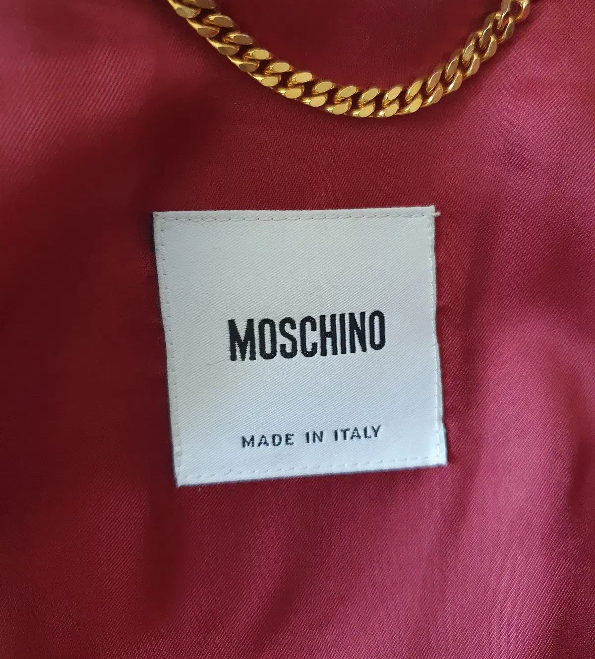 正規品 モスキーノ BLACK LABEL ツイード コート ONE PIECE