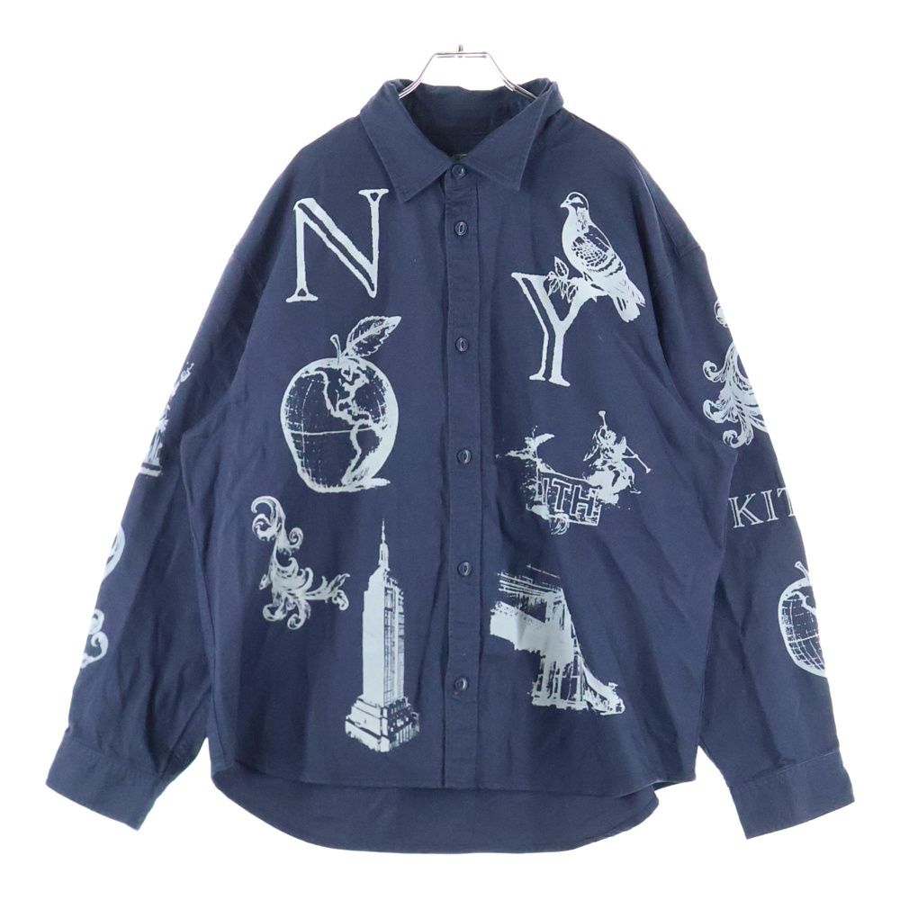 KITH (キス) NY Symbols Graphic Apollo Shirt 25‐050‐060‐0022-3‐0 NY