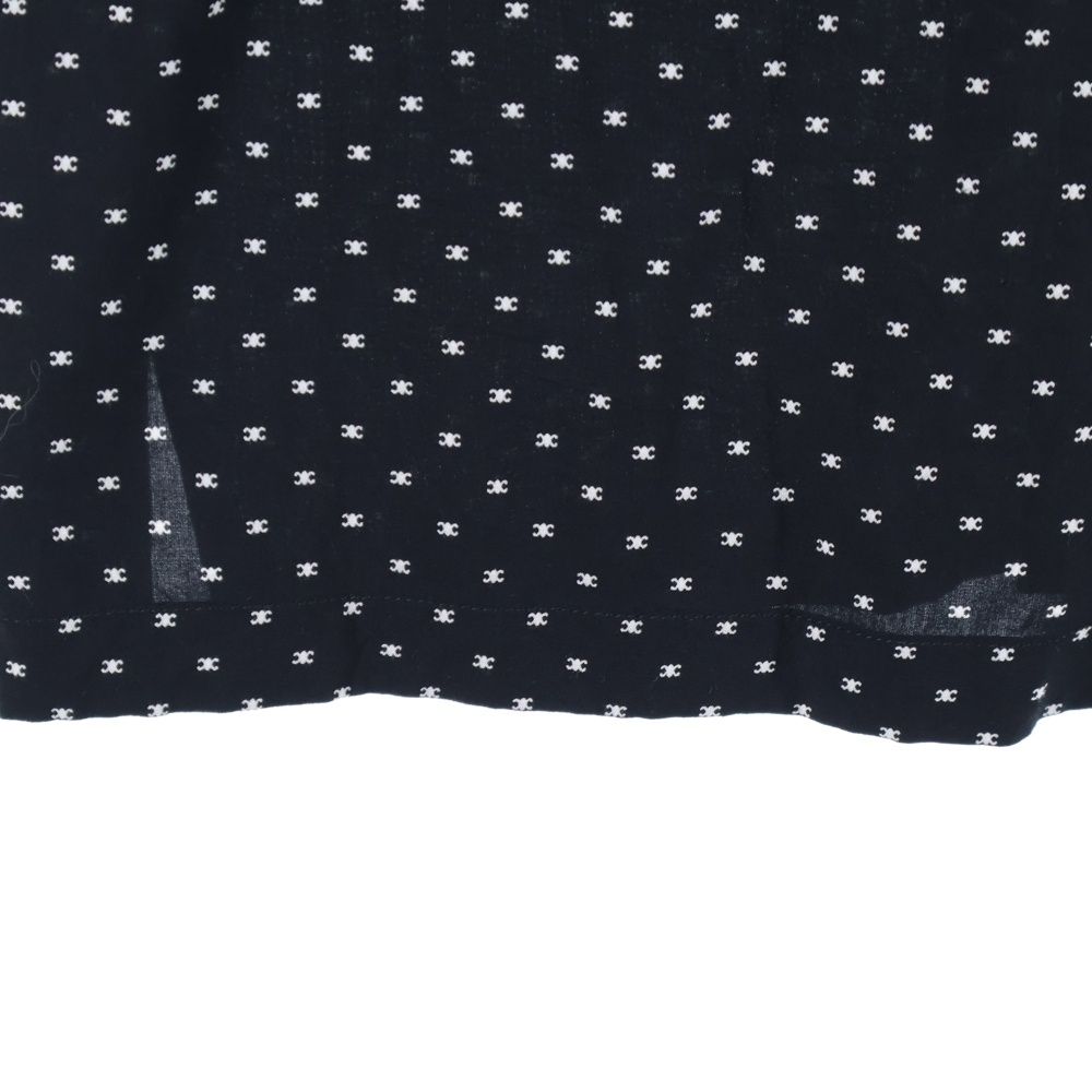 CELINE (セリーヌ) 24SS マイクロトリオンフプリント半袖シャツ