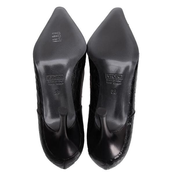 giuseppe zanotti ジュゼッペザノッティ　ヒール　パンプス ジュゼッペザノッティGIUSEPPE ZANOTTI クロコエンボスレザーヒール
