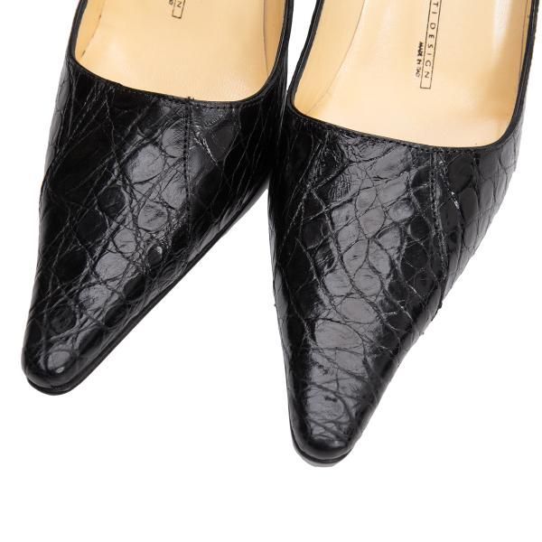 ジュゼッペザノッティGIUSEPPE ZANOTTI クロコエンボスレザーヒール ジュゼッペザノッティGIUSEPPE ZANOTTI クロコエンボスレザーヒール