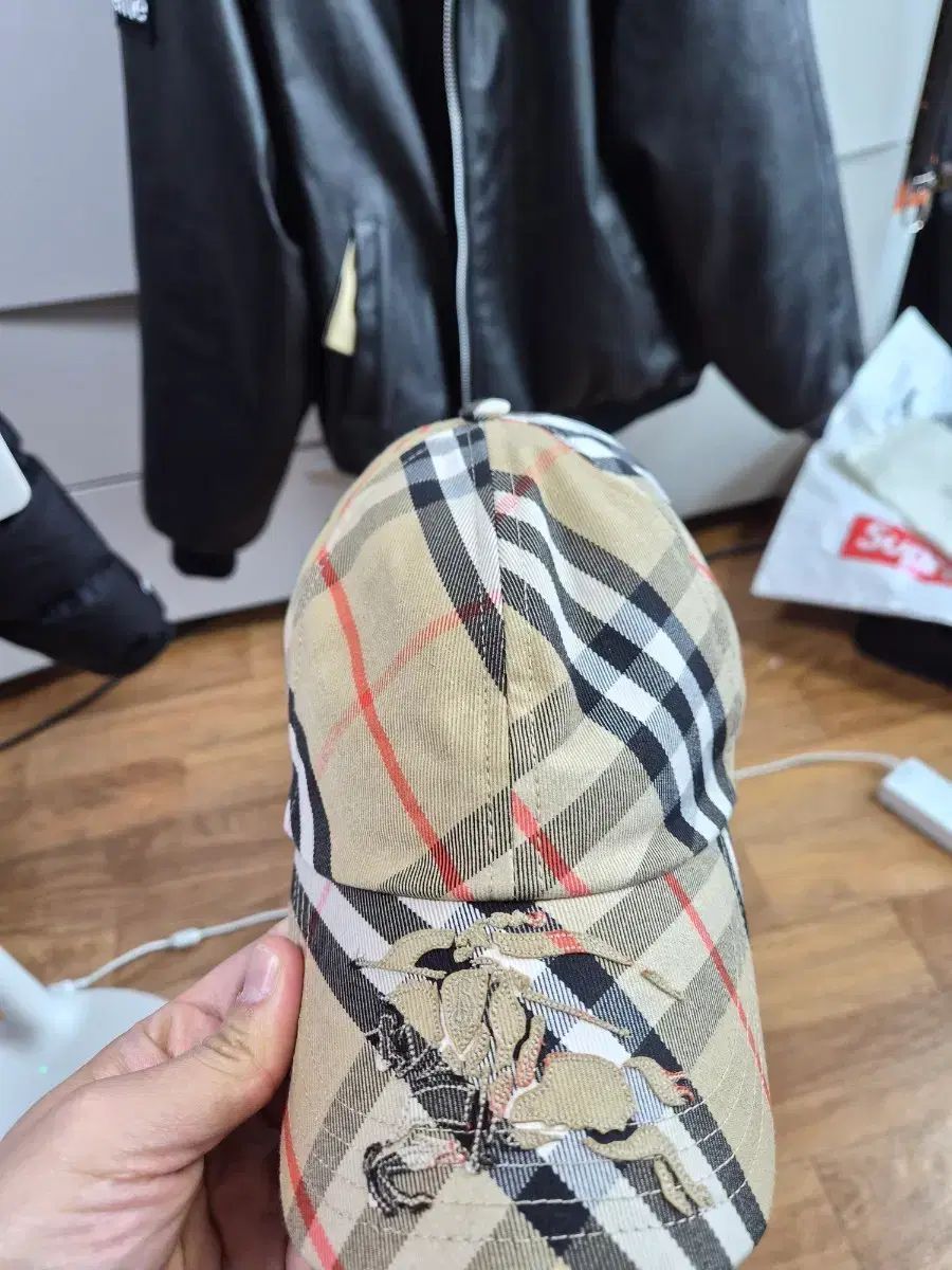 バーバリー チェック ボールキャップ 帽子