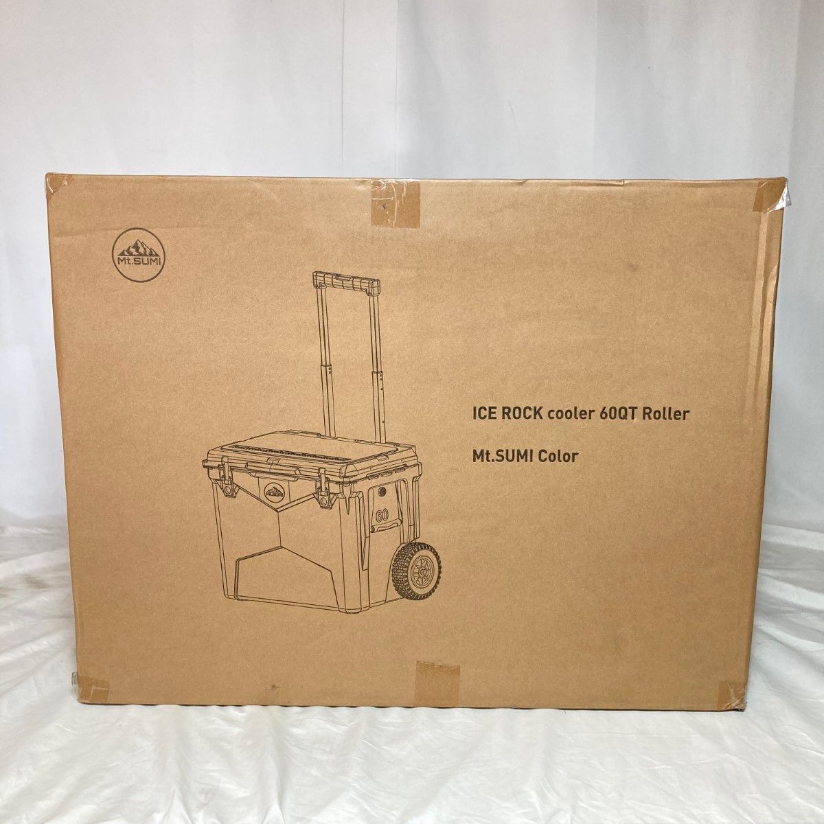 Mt. SUMI マウントスミ アイスロッククーラー 60QT ローラー クーラーボックス OC21071C-60R 本体のみ アイスロッククーラー 60QT ローラー / ICE ROCK cooler 60QT Roller