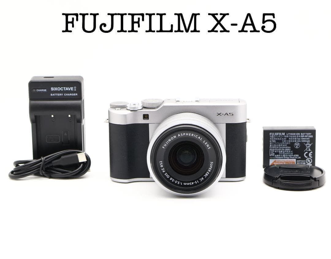 □完動品 FUJIFILM X-A5 ミラーレス一眼カメラ - メルカリ