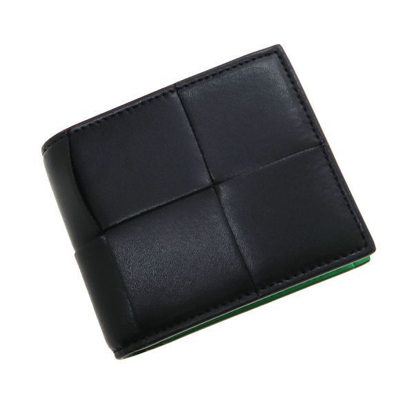 ボッテガヴェネタ カセットコインパース付き二つ折りウォレット 【A