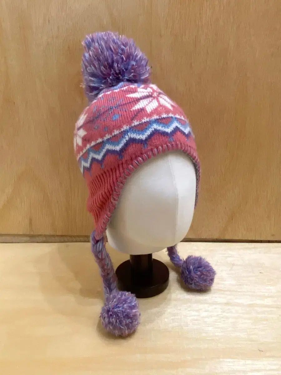 日本 ヴィンテージ Kitsch イヤーフラップ フォームビーニー