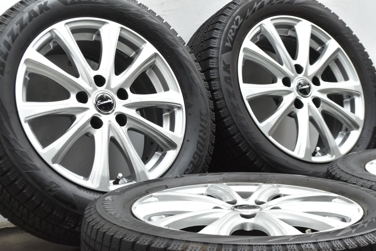 バリ溝 エクシーダー 16 in 6 5 J 38 PCD 114 3 2025年製 ブリヂストン ブリザック VRX 2 205 55 R リーフ アクセラスポーツ ラフェスタ