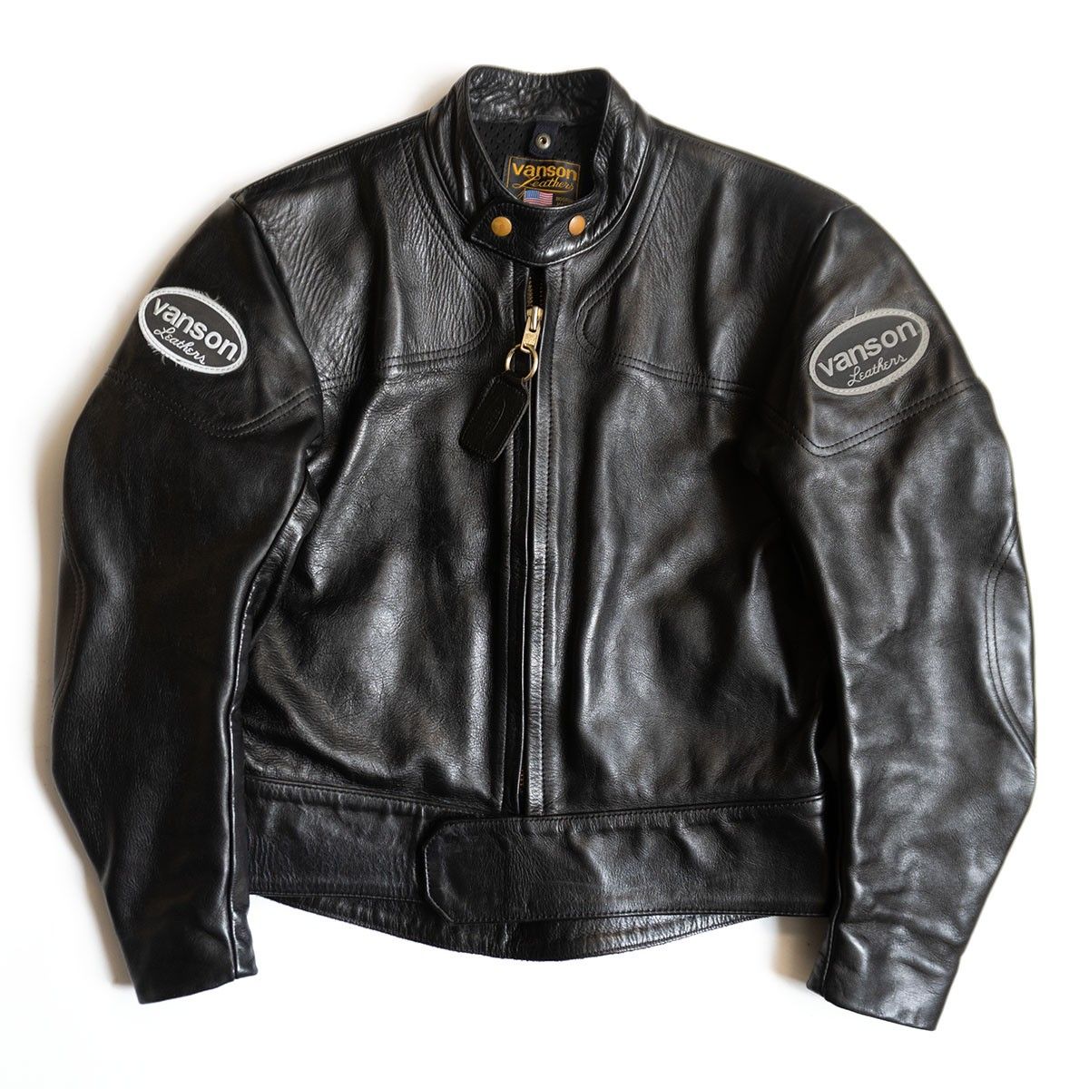 美品/ビッグサイズ】 VANSON 【MANX/ライダースジャケット】42 