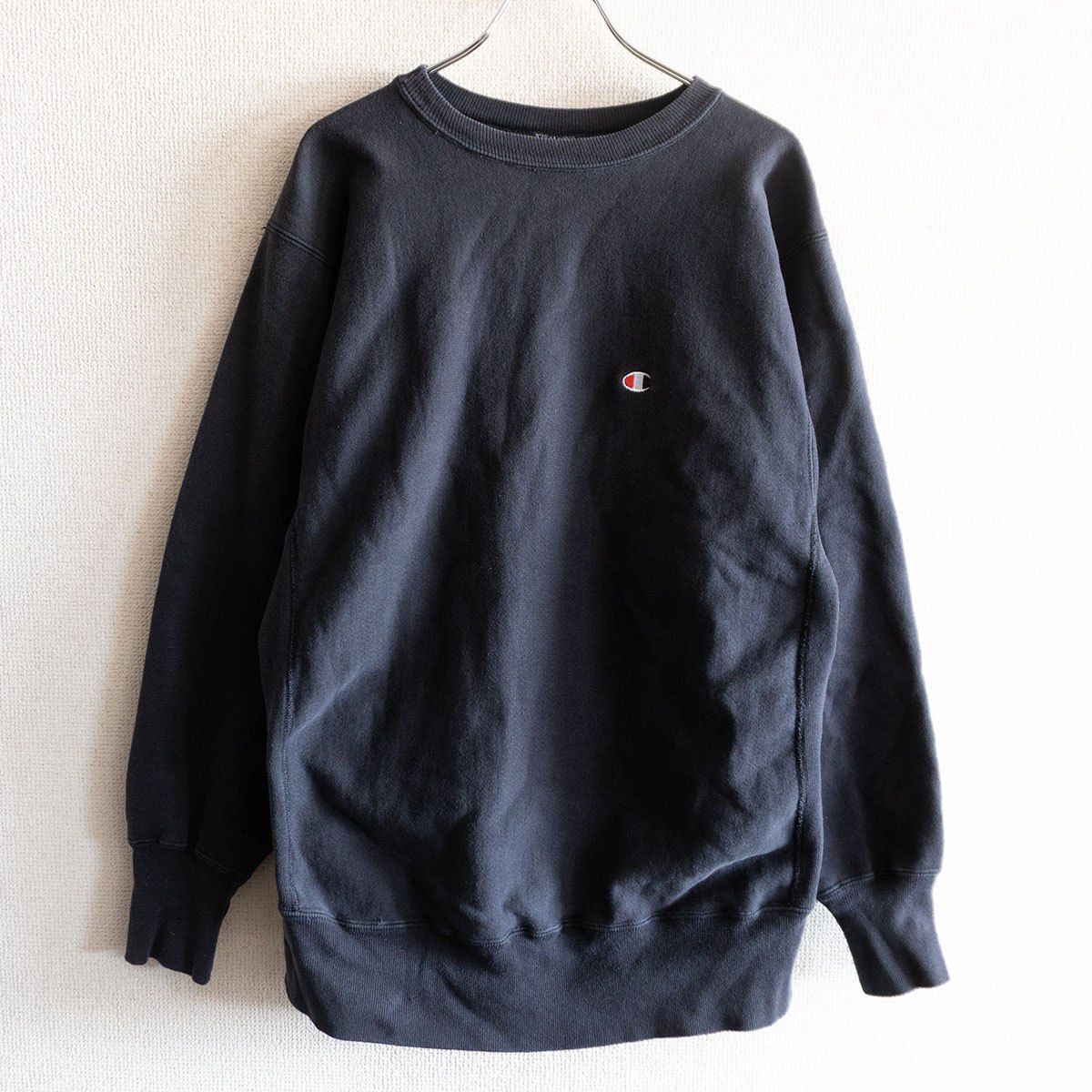 90s/ブラック】CHAMPION【REVERSE WEAVE リバースウィーブ スウェット 