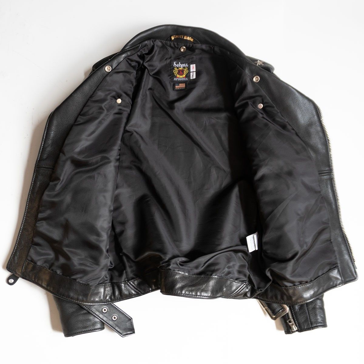 美品】SCHOTT【516UST/ワンスター ダブルライダースジャケット】38