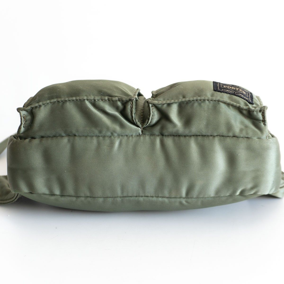 美品】PORTER 【タンカー ナイロン ウエストバッグ】ポーター セージ