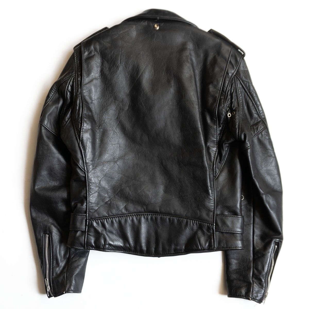 美品】SCHOTT【618/ダブルライダース ジャケット】36 レザー アメリカ