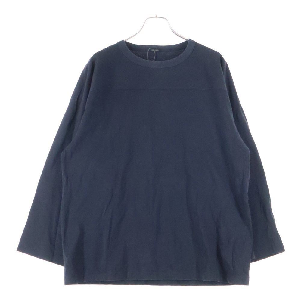 COMOLI (コモリ) 19AW フットボール クルーネック長袖Tシャツ