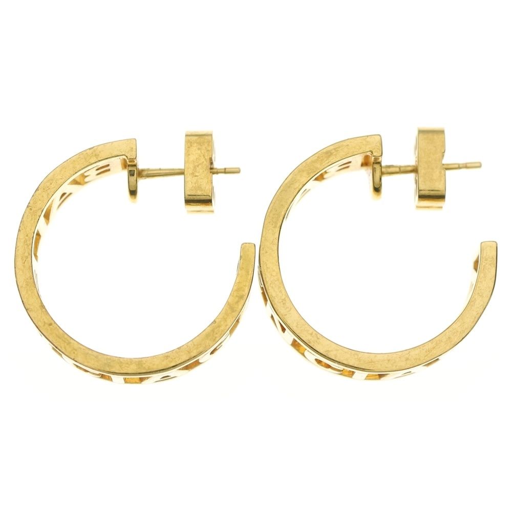 BALENCIAGA (バレンシアガ) LOGO HOOP PIERCE ロゴフープピアス