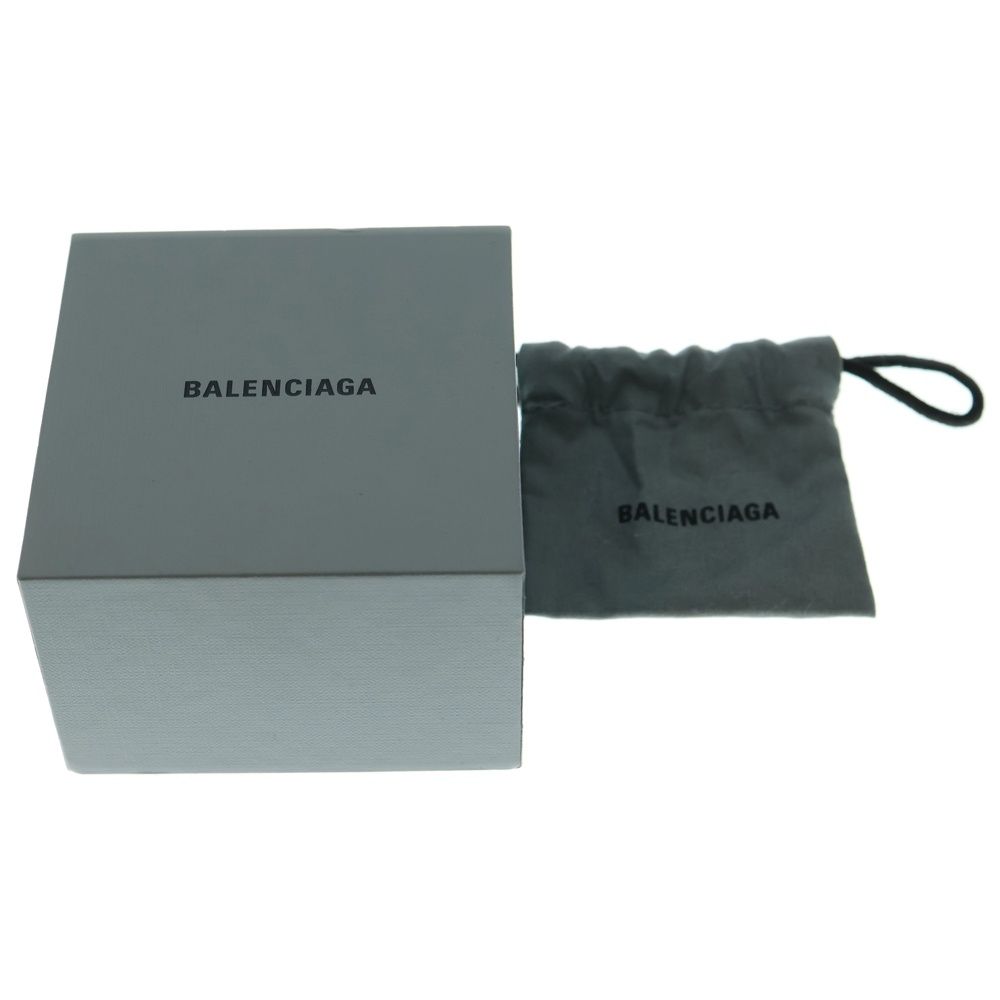 BALENCIAGA (バレンシアガ) LOGO HOOP PIERCE ロゴフープピアス