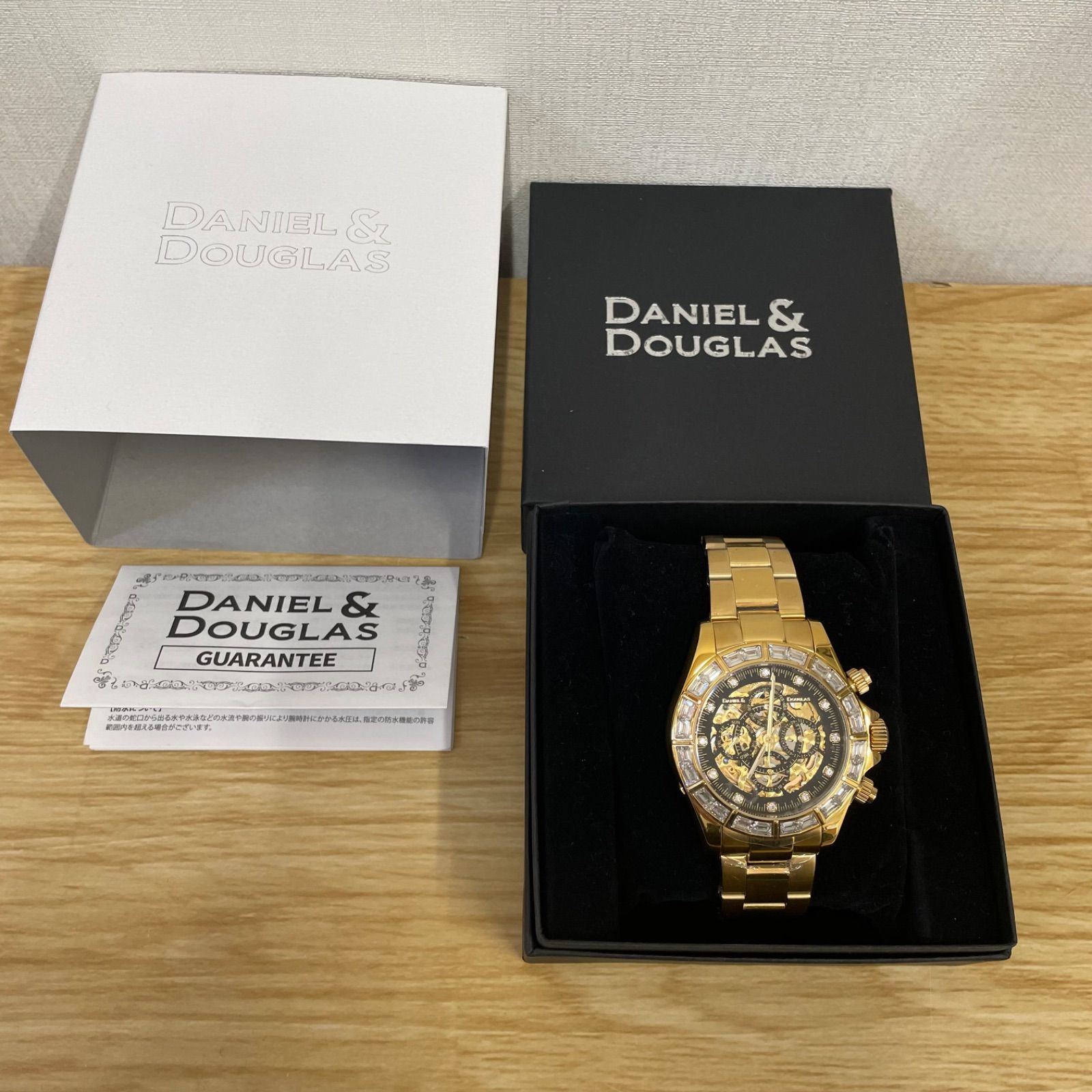 ダニエルダグラス DANIEL DOUGLAS DD 8802 DG 裏スケ 自動巻 ♥品 A 26 0008