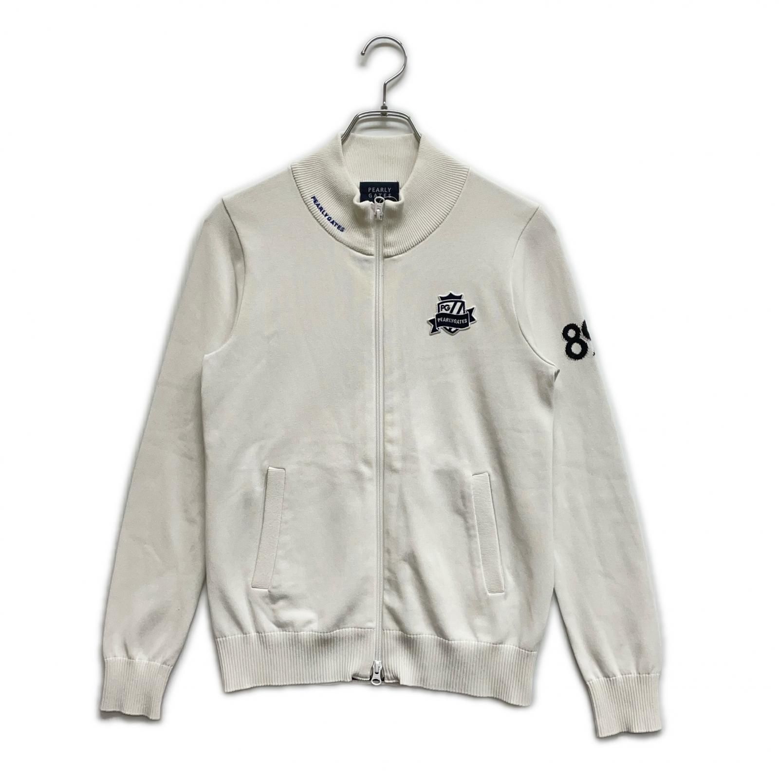 中古 レディース パーリーゲイツ PEARLY GATES ニットアウター 0(S) 白