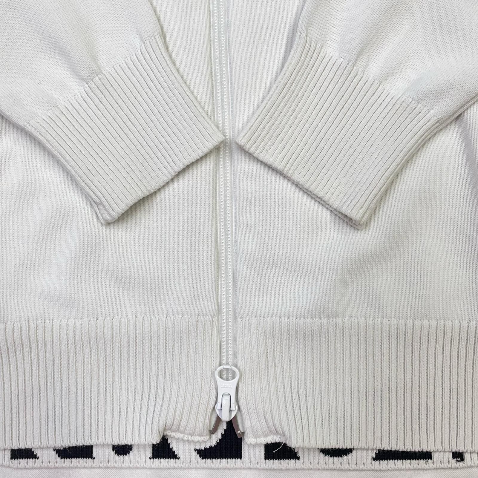 中古 レディース パーリーゲイツ PEARLY GATES ニットアウター 0(S) 白