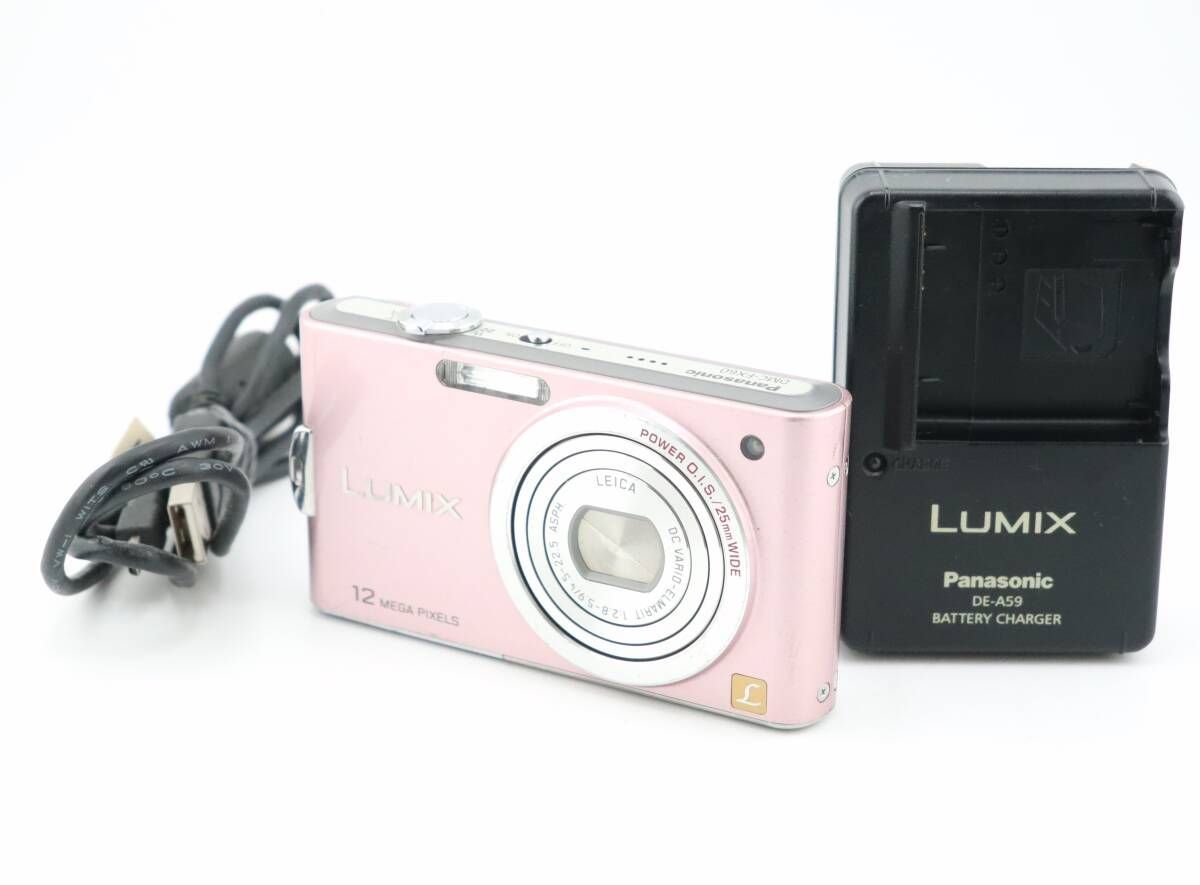 パナソニック LUMIX DMC FX 60 充電器付 W 1225＃4118