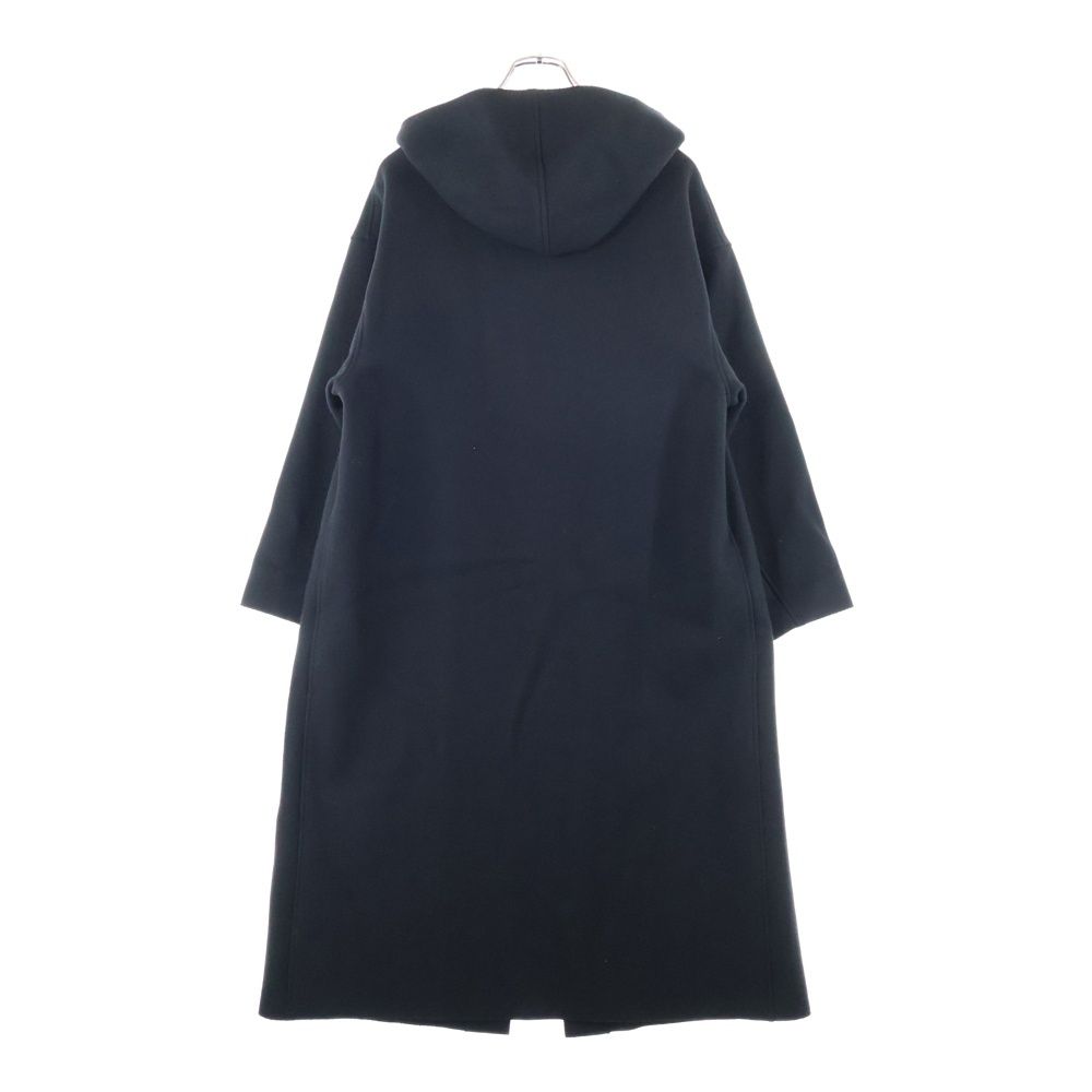 HYKE (ハイク) 24AW フードメルトンコート ウールロングコート