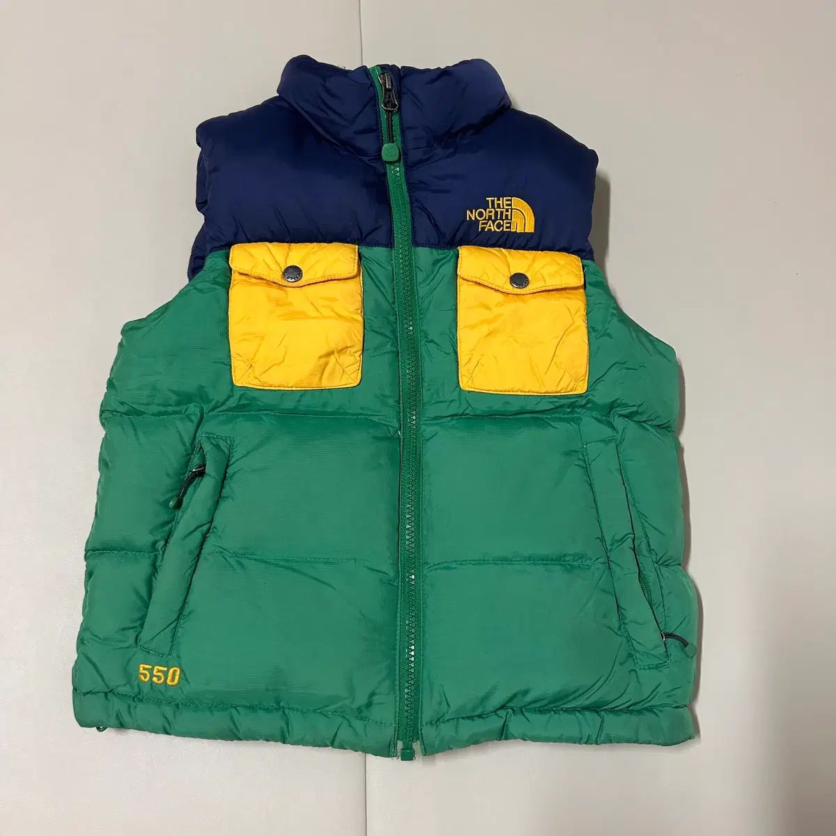 THE NORTH FACE ザノースフェイス キッズ 550 グースダウン ダウンベスト 120