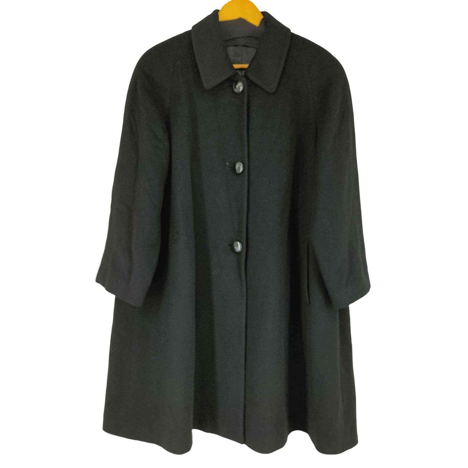 ユーズドフルギ USED古着 カシミヤ100ステンカラーコート レディース