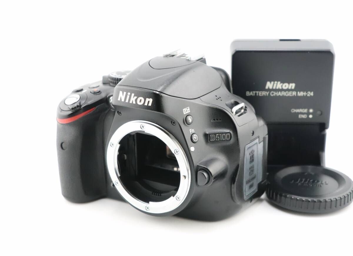 ☆良品☆ニコン NIKON D5100 ボディ 充電器付☆ W1225＃4119 - メルカリ
