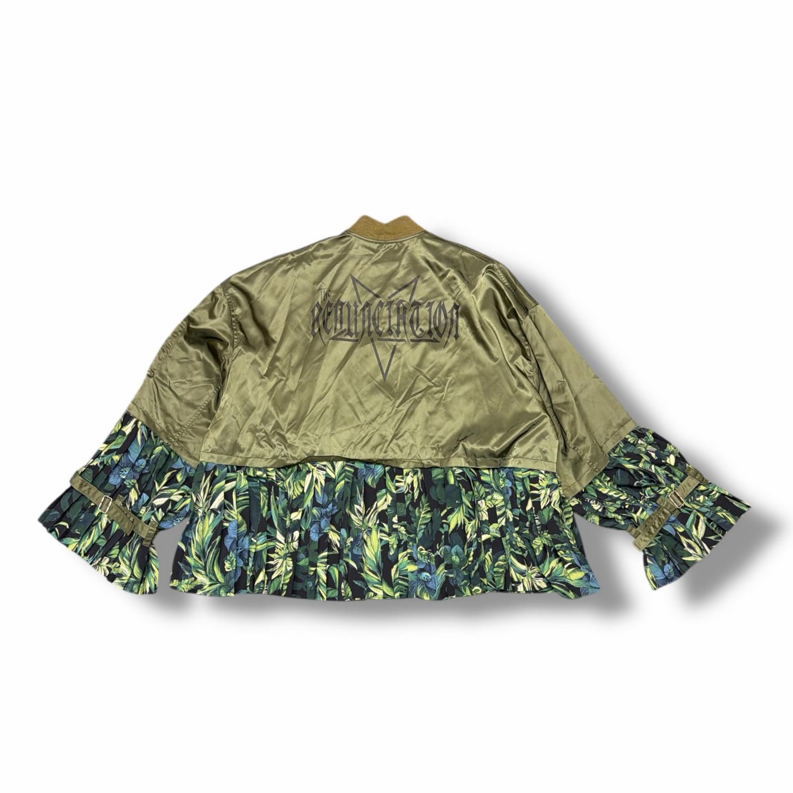 参考上代89100円 未使用 KIDILL 24SS PLEATED MA-1 JACKET プリーツ