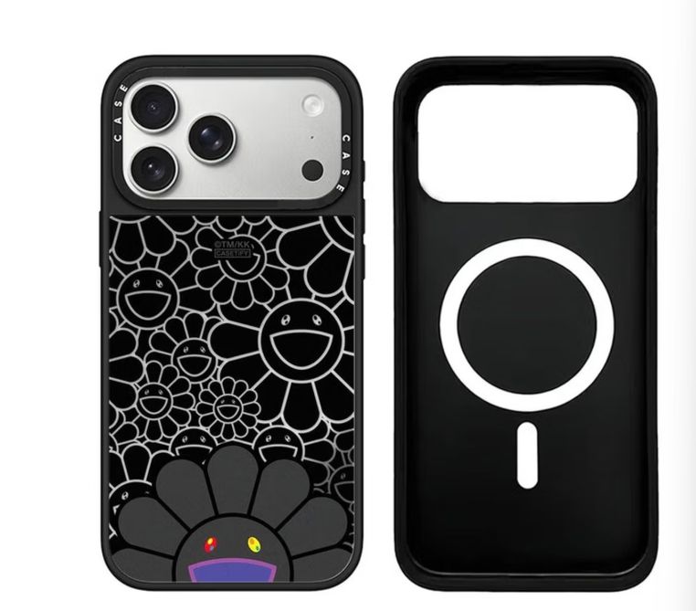 【新品未使用】CASETIFY×村上隆　iPhone16 スマホケース 人気CASETIFY MagSafe対応 サンフラワー限定 村上隆 iPhoneケース