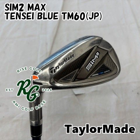 中古】レフティーウェッジ テーラーメイド SIM2 MAX◇TENSEI BLUE TM60