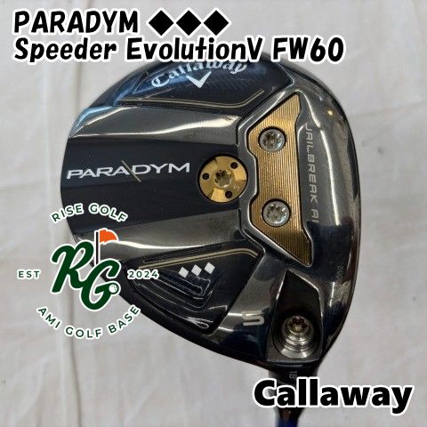 フェアウェイウッド キャロウェイ PARADYM Speeder EvolutionV FW 60 S 18 6939