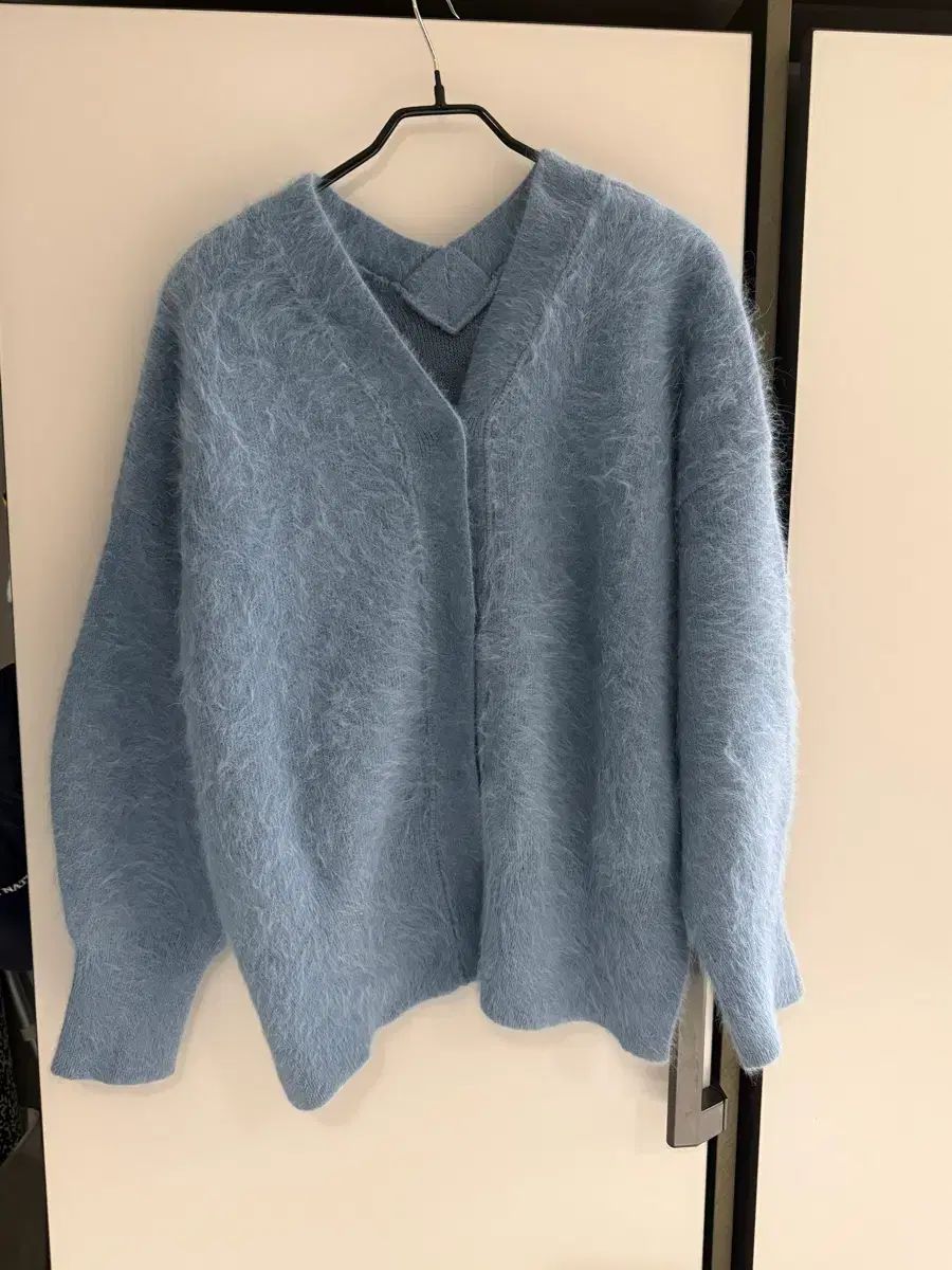 リバーシブル アンゴラ